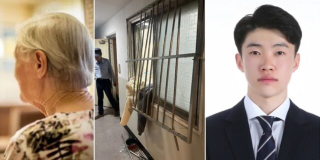 아랫집 불나자 ‘이웃 할머니’ 구하려고 방범창 뜯고 들어가 구조한 20대 청년