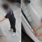 “문열어 X발”…아침 출근하던 여성 뒤쫓아 사무실 침입한 20대 만취남 (영상)