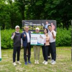 진태현, 박시은 부부와 함께한 도심 속 나눔의 걸음