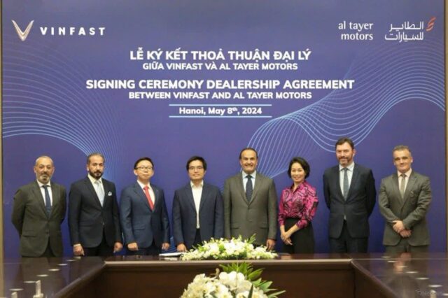 베트남 빈패스트, UAE에 진출한다