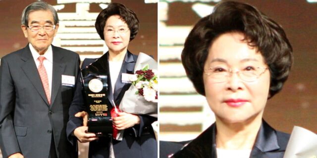 4살 연하 회장님 옆에서 최강 동안 미모 뽐내는 93세 가천대 총장님의 놀라운 근황