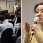 민희진, 자기 말 끊고 “저희 시간 없는 사람들…빨리 답변만 해라” 항의한 기자와 말다툼
