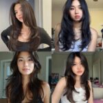 긴머리 허쉬컷 레이어드컷 가벼운 머리숱
