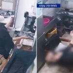 “픽업 간 음식점 女 사장님 쓰려져 경련”…배달 라이더가 CPR로 생명 구했다 (영상)