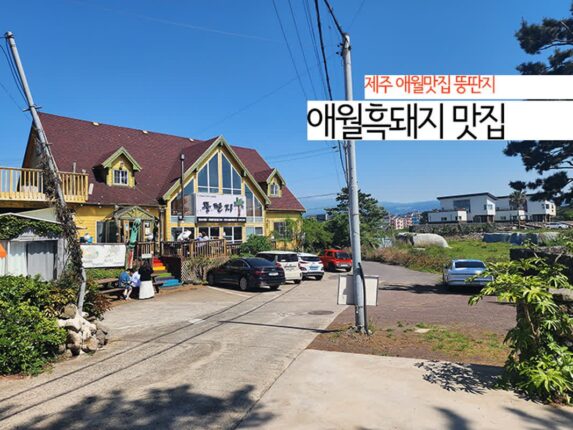제주 애월 맛집 뚱딴지 애월흑돼지 맛집
