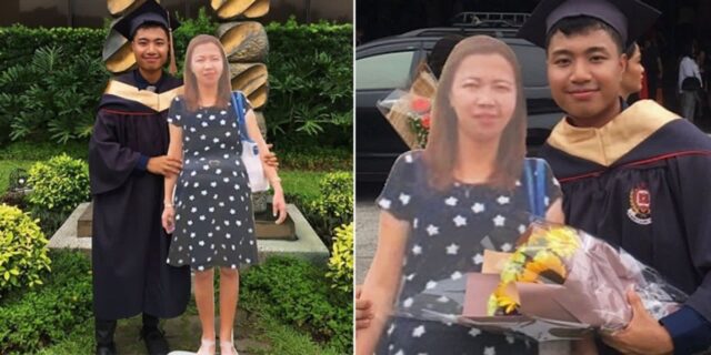 졸업식날 157cm 여성 ‘등신대’ 들고와 사진 찍는 졸업생의 먹먹한 사연