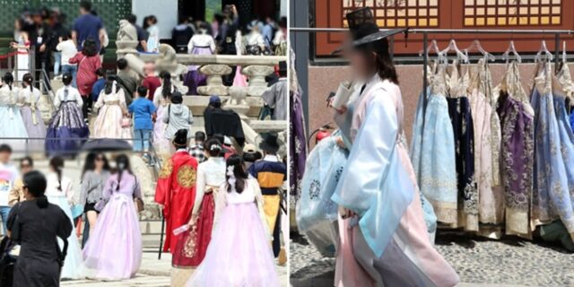 “경복궁서 퓨전한복 이제 못 입나요?”…한복대여 단속한다는 소식에 시민들이 보인 반응
