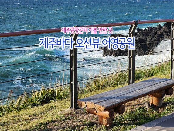 제주공항근처 가볼 만한 곳 제주바다 오션뷰 어영공원