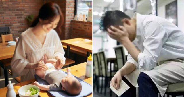 식당에 ‘똥 기저귀’ 버리고 가더니…“불친절하고 눈치 준다” 후기 테러 한 부모