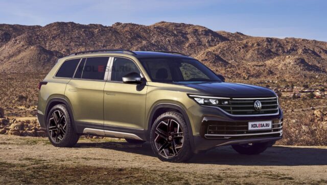 폭스바겐 테라몬트 새로 선보이는 준대형 SUV! 새 예상도 “미쳤다”