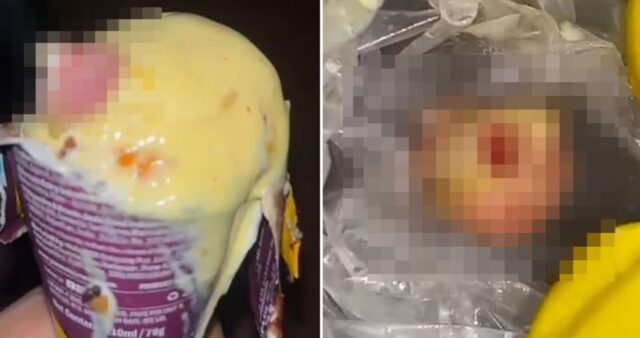 땅콩인 줄 알고 씹었는데…배달시킨 아이스크림에서 발견된 ‘사람 손가락’