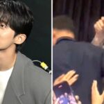 팬미팅 도중 꽃다발 들고 있던 변우석이 경호원에 끌려 나간 ‘웃픈’ 이유 (영상)