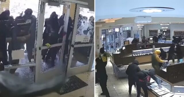 현실판 GTA인 줄 알았다…검은 복면 쓴 괴한 20명 한번에 들이닥친 절도 현장 (영상)