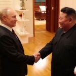 김정은 “우크라 전쟁 러 입장 무조건 지지…전략적 협력 강화”