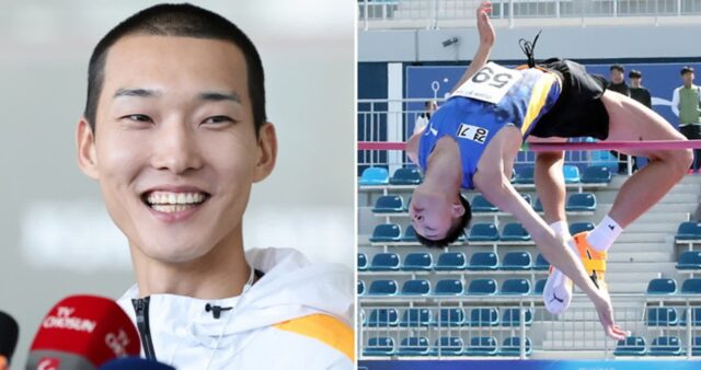 군인 시절보다 더 짧게 삭발한 ‘높이뛰기 간판’ 우상혁에게 이유 묻자 돌아온 답변