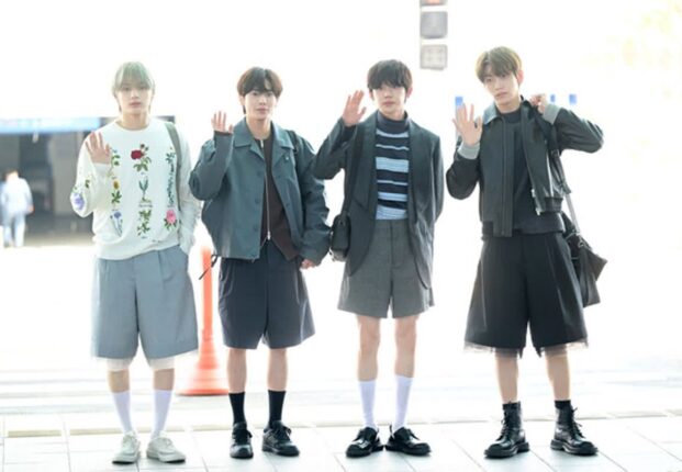 투모로우바이투게더, 감각적인 젠더리스 공항 패션으로 시선 강탈