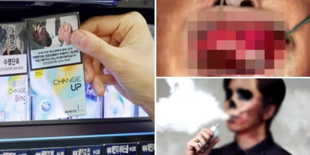 “흡연은 실명·심장마비로 가는 길”…더 끔찍해진 담뱃갑 새 경고 그림·문구 확정
