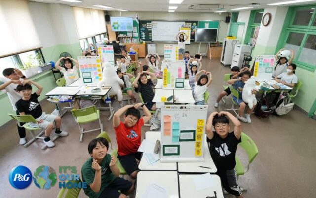 한국P&G, WWF와 함께 초등학생 대상 ‘탄소중립 및 전과정 평가’ 교육