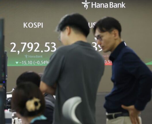 [시황] 코스피, 하루 만에 2800선 아래로…반도체株 차익실현 매물↑
