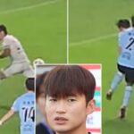 K리그 경기 중 02년생 국대 후배에게 ‘몸통 박치기’ 시전해 ‘비매너’로 욕 먹고 있는 김진수 (영상)