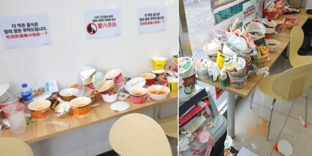 “똥테러에 이어…” 중국 관광객들 다녀간 뒤 ‘쓰레기’로 쑥대밭 된 제주 편의점 (사진 3장)