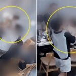 “내가 아이 볼테니 밥 먹어”…식당서 돌아가며 친구 딸 ‘어화둥둥’ 해준 남성들 (영상)