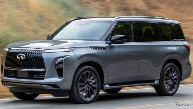 인피니티 QX80 신형: 450마력 트윈터보 탑재, 7월 미국 발매