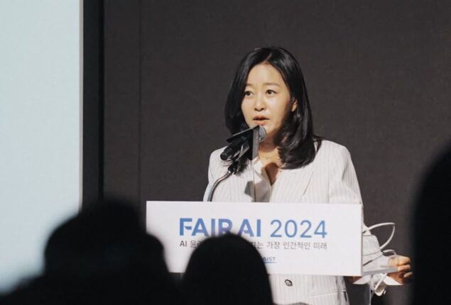 윤송이 NC문화재단 이사장 “지혜로운 AI 활용에 인간 창의성 중요”
