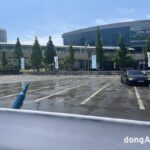 [부산모빌리티쇼]악~악! 행사장에 비명소리… 아반떼 N 놀이에 감탄