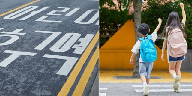 스쿨존서 우회전 중 횡단보도 건너는 11세 여아 쳐버린 50대 여성 운전자