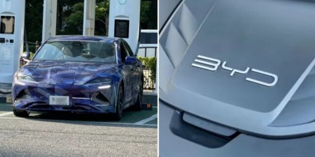 중국산 전기차 ‘BYD 씰’, 부산서 충전중인 모습 포착…국내 출시 임박했다
