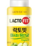 종근당건강, 마시는 프로바이오틱스 요거트 ‘락토핏 마시는 유산균 사과’ 선봬