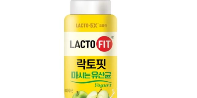 종근당건강, 마시는 프로바이오틱스 요거트 ‘락토핏 마시는 유산균 사과’ 선봬