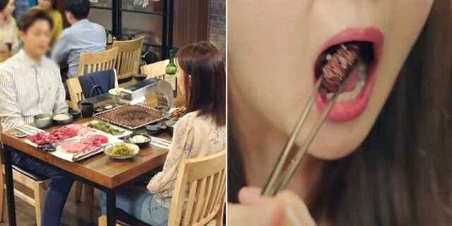 식사 중 먹은 고기 ‘개수’ 세던 남자친구가 계산대 앞에서 여친에게 한 황당한 요구