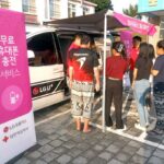 LGU+, 익산지역 수재민 지원 나서…배터리 충전차량 제공