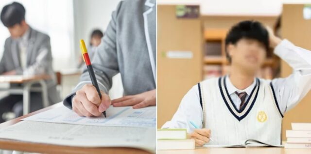 부산의 한 고등학교 학생들, 문제집서 문제 베낀 선생님 때문에 ‘재시험’