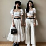 화이트 컬러로 여름을 빛내다: ‘올 화이트 룩’의 매력