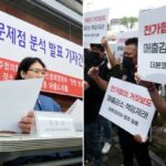 연돈볼카츠 논란에…홍콩반점 등 더본코리아 점주들 거리로 뛰쳐나왔다