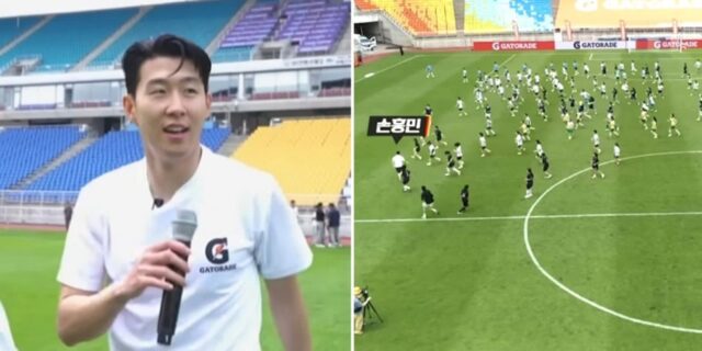 ‘여성 수비수 100명 돌파’ 챌린지 시도한 손흥민…끝내 ‘이런 심정’ 고백했다 (영상)