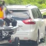 제트스키에 어린 딸 태워 끌고 가는 차주… 보호장구도 없어 ‘충격’