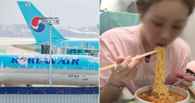 대한항공, 다음 달부터 일반석 라면 제공 서비스 중단 검토