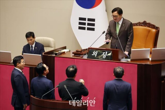 [7/26(금) 데일리안 출근길 뉴스] “개판” “5년짜리가 겁도 없이”…채상병 특검 부결·방송4법 ‘극한 충돌’ 등