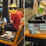 ‘파워뱅크’ 쓰며 카페에 사무실 차린(?) 남성… “진상이다 vs 매출 높여주는 단골”