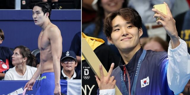 외신들, ‘노메달’ 비웃었는데… 김우민, 남자 자유형 400m 동메달 따냈다
