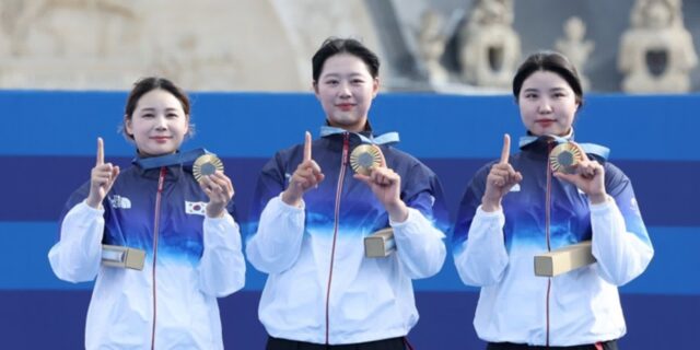 ‘세계최강’ 여자 양궁, 단체전서 중국 꺾고 ‘금메달’… 올림픽 10연패 신화 썼다
