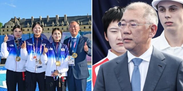 여자양궁 올림픽 10연패 도운 현대차 정의선… “회장님, 축구협회도 맡아주세요”