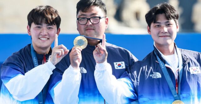 남자 양궁, 단체전 금메달로 남녀 동반 3연패 금자탑… 101번째 금메달 수확