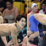 한국 최초로 계영 800m 결승 진출한 수영대표팀… 김우민·황선우 ‘역대급 레이스’ 펼쳤다