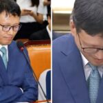 국회 불려가 팔짱 낀 구영배 큐텐 대표, “아내가 인도 최상위층 맞냐”는 말에 ‘웃참’ 실패
