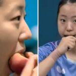 “엄마표 주먹밥·바나나 덕분에 이겼어요”… ‘삐약이’ 신유빈, 4강행 확정에 눈물 터져